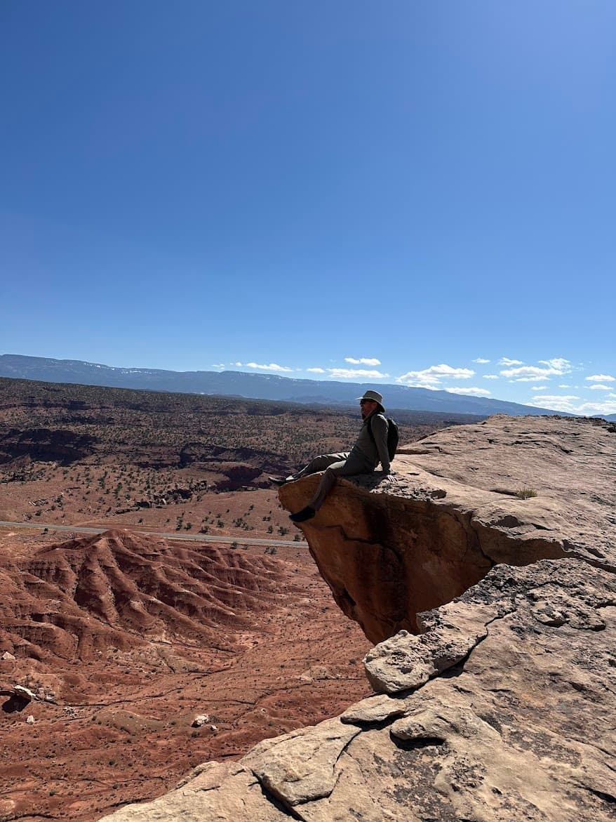 Robert Trupe on a cliff edge — Founder & CEO, StackFast™ Technologies Inc.